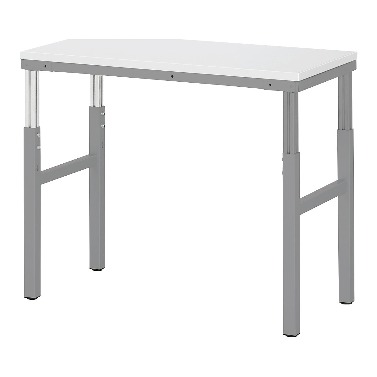 Pracovní stůl ESD – RAU, rozsah přestavování výšky 650 – 1000 mm, š x h 1000 x 500 mm