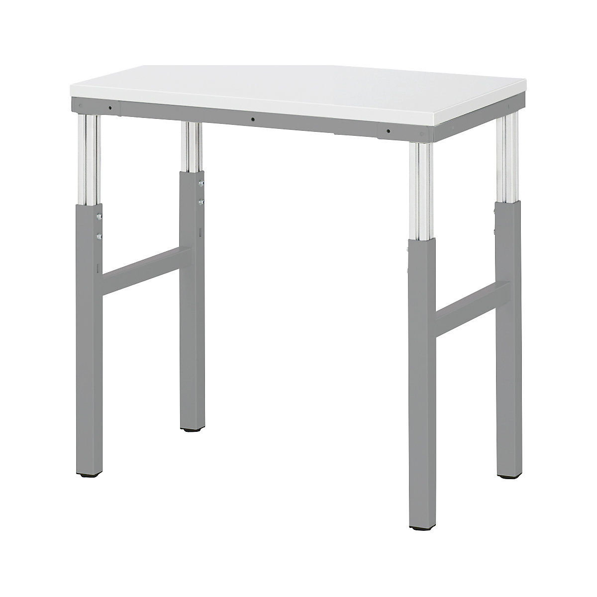 RAU – Pracovní stůl ESD, rozsah přestavování výšky 650 – 1000 mm, š x h 700 x 500 mm