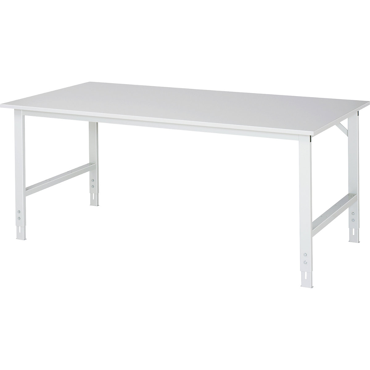 Pracovní stůl – RAU, výška 770 – 1090 mm, spodní část 1900 x 860 mm