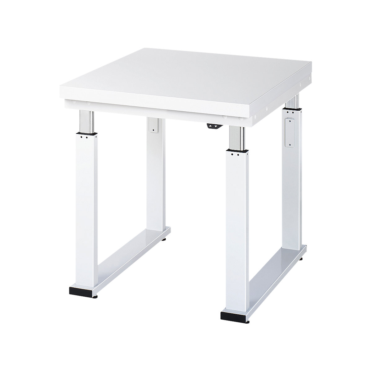 Psací stůl s elektrickým přestavováním výšky – RAU, deska z tvrdého laminátu, nosnost 600 kg, š x h 750 x 900 mm-13
