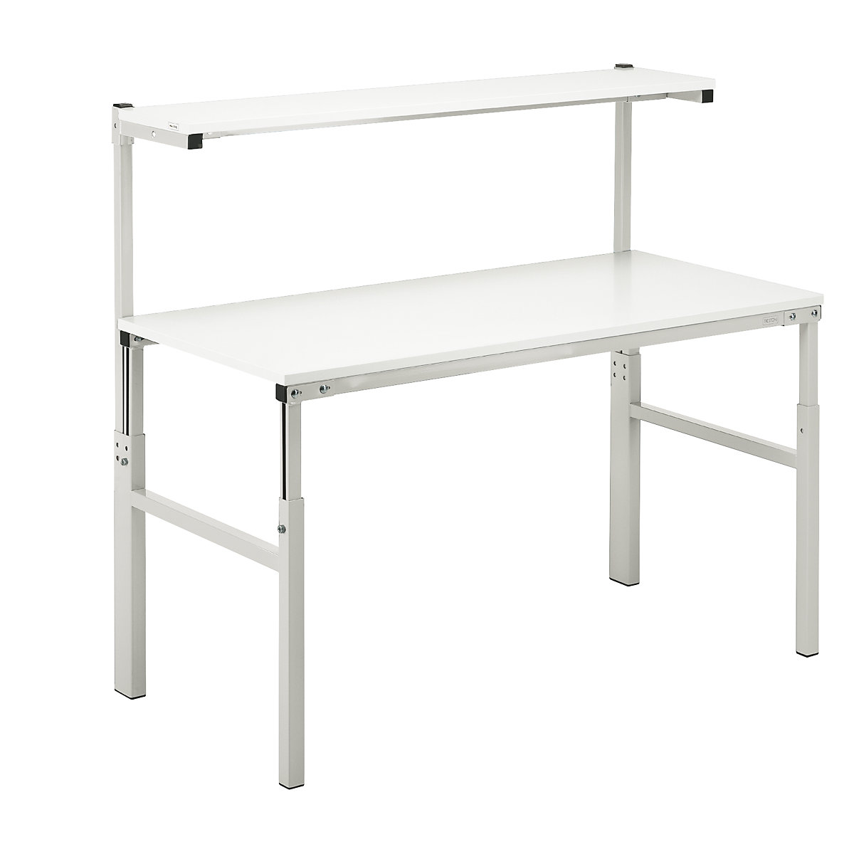 Treston – Pracovní stůl s ručním přestavováním výšky v rozsahu 650 až 900 mm