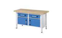 Pracovní stůl, ocelový plech