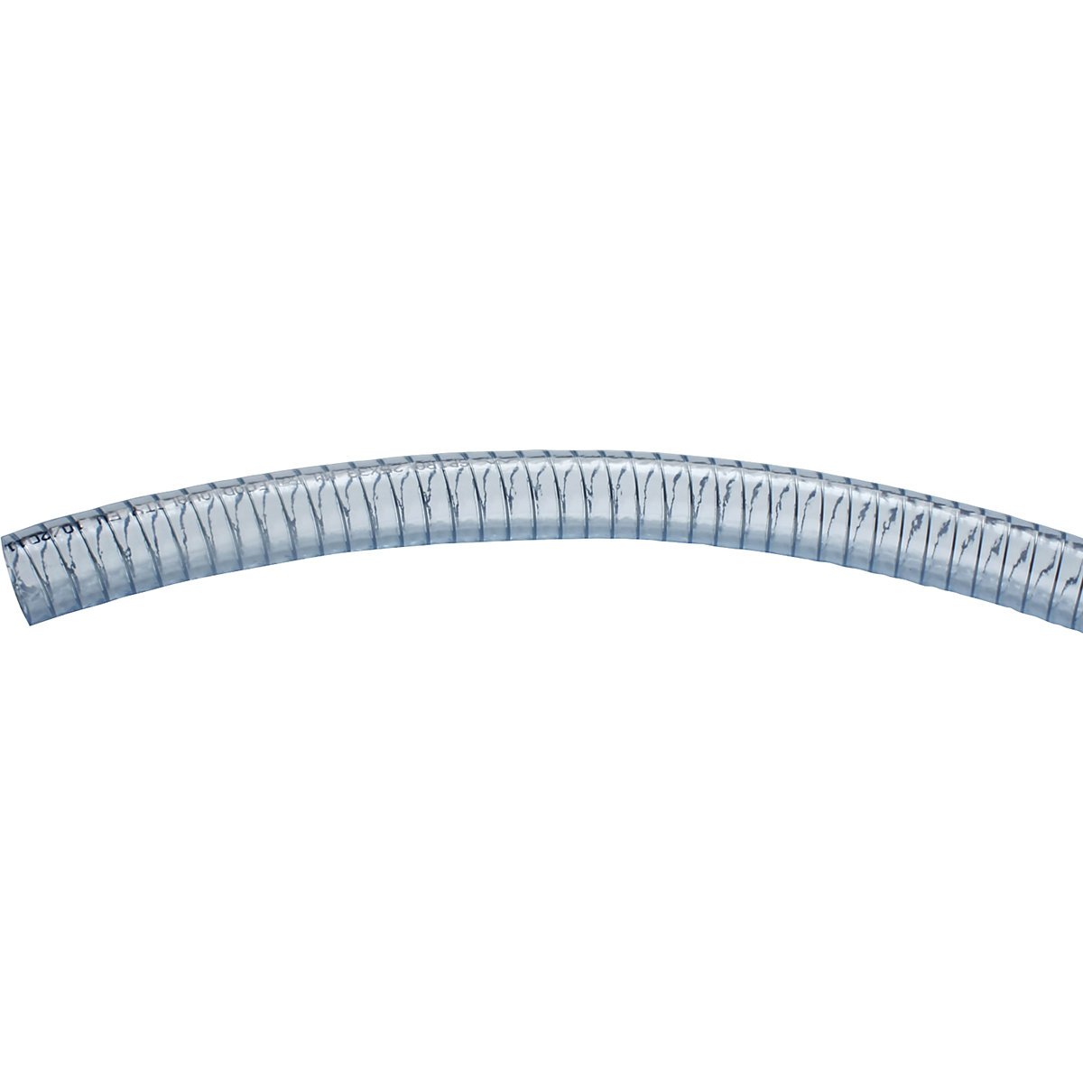 PVC-cev, prozorna z jekleno spiralo – Jessberger, 5 barov, na tek. m, 1'', notranji Ø 25 mm-2