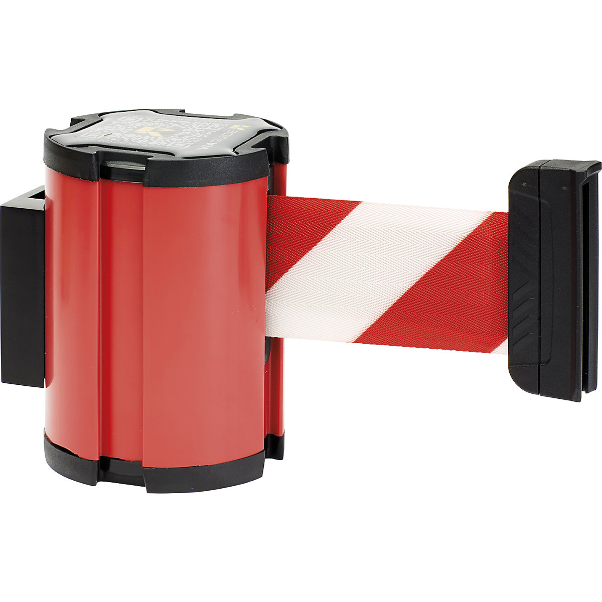 Cassete de cinta, extração máx. da cinta 3000 mm, cassete vermelha, cinta vermelha/branca-3