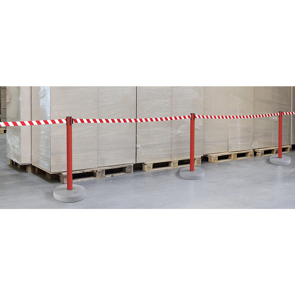 Poste de barreira com cinta, embalagem de 2 unidades (Imagem do produto 13)-12