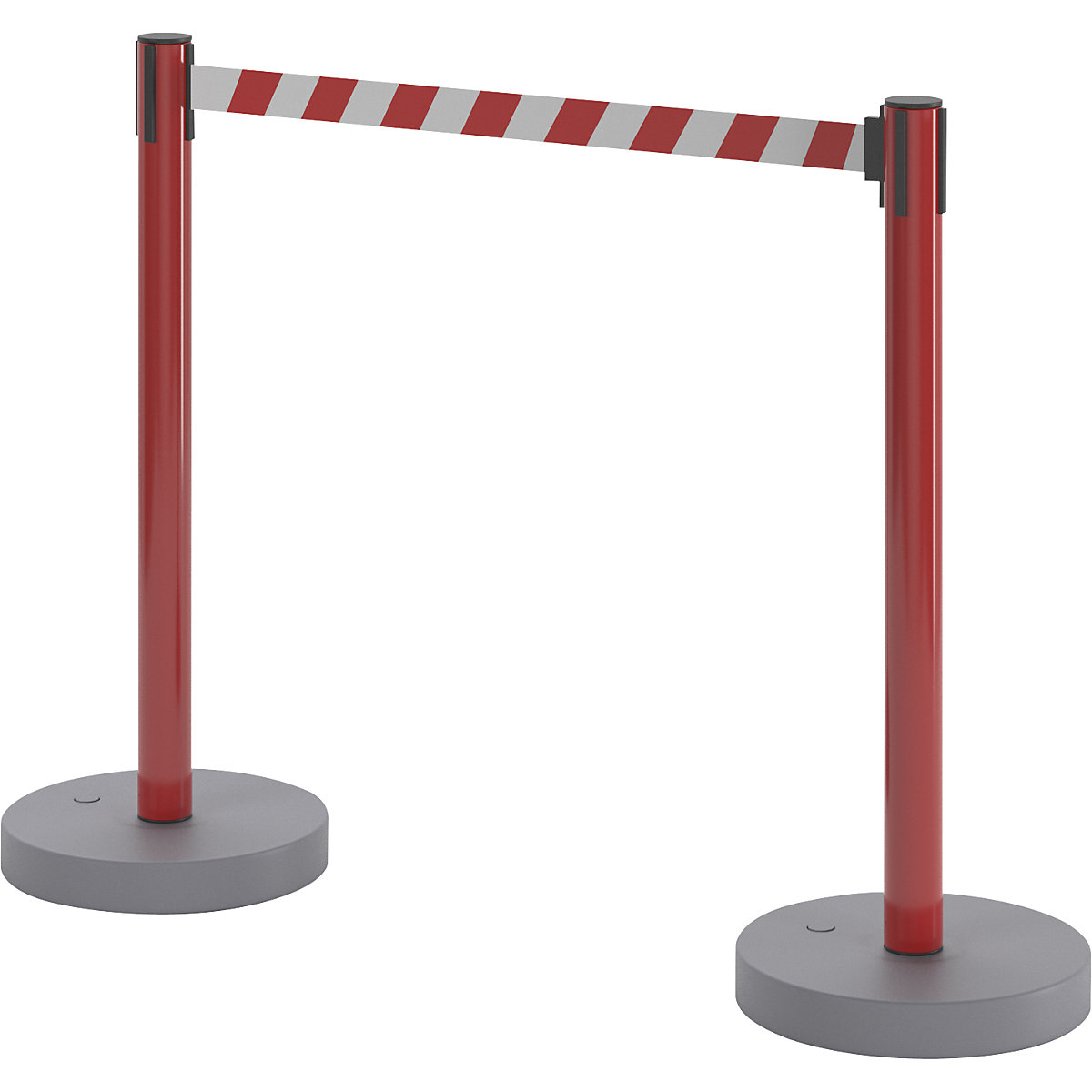 Poste de barreira com cinta, embalagem de 2 unidades (Imagem do produto 7)-6