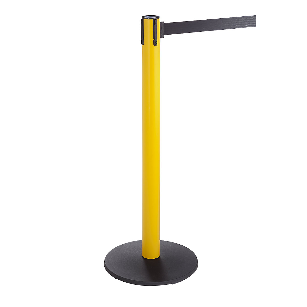 Sistema de orientação de pessoas, poste em plástico, altura 950 mm, amarelo-5