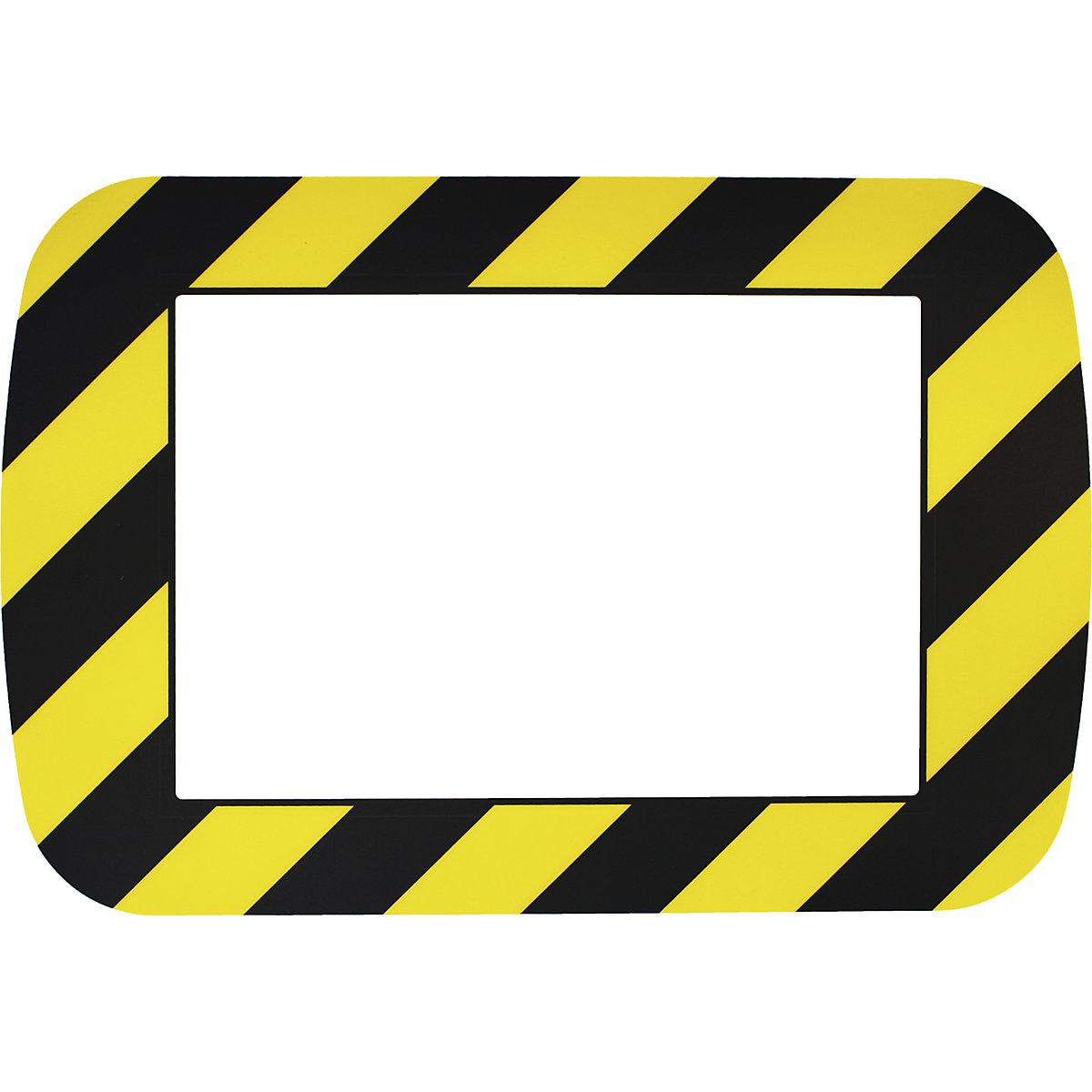 Armação de chão, formato A4, embalagem de 10 unid., amarelo/preto