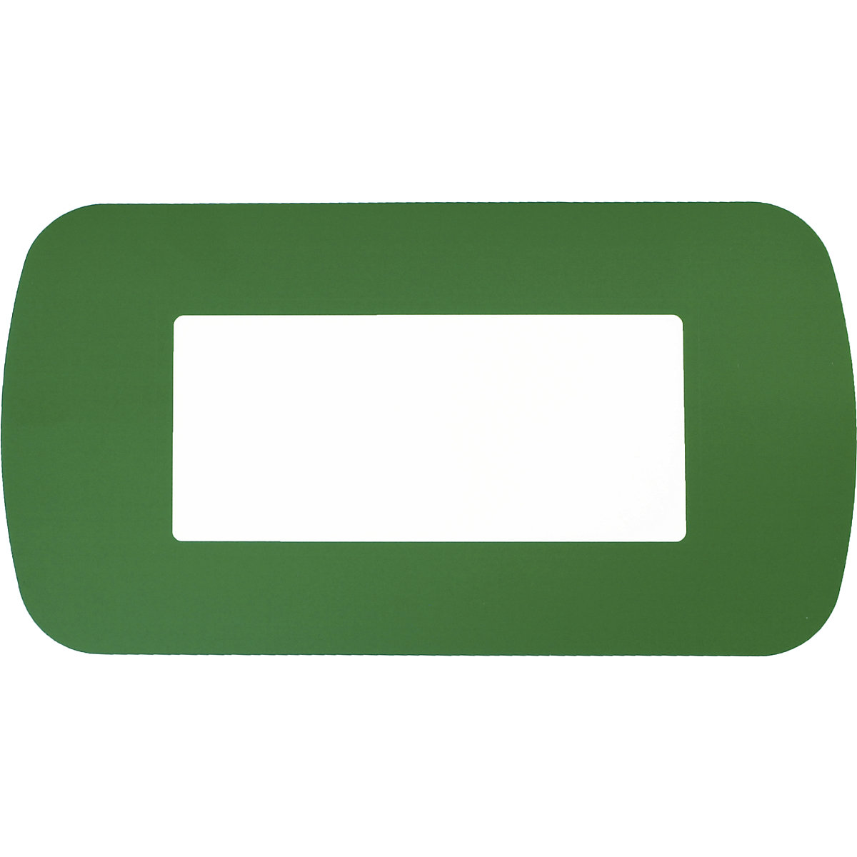 Armação de chão, formato DL, embalagem de 10 unid., verde