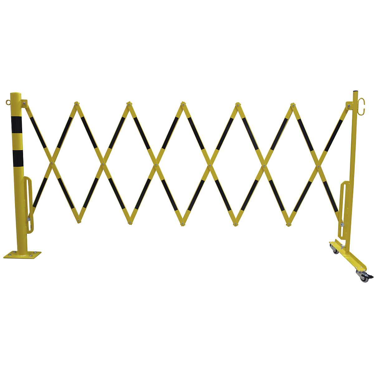 Poste de barreira com grade em tesoura (Imagem do produto 2)-1