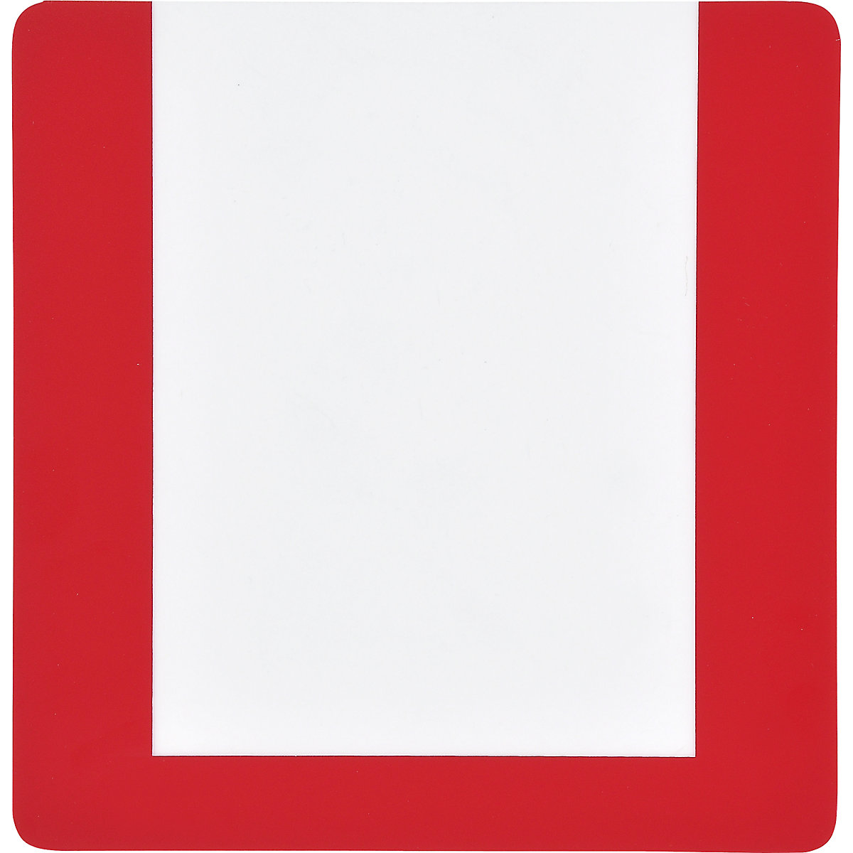 Bolsa de marcação de pavimento, com tiras autocolantes, embalagem de 10 unid., A5, caixilho vermelho-19