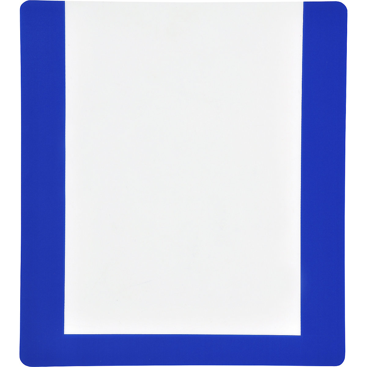Bolsa de marcação de pavimento, com tiras autocolantes, embalagem de 10 unid., A4, caixilho azul-14