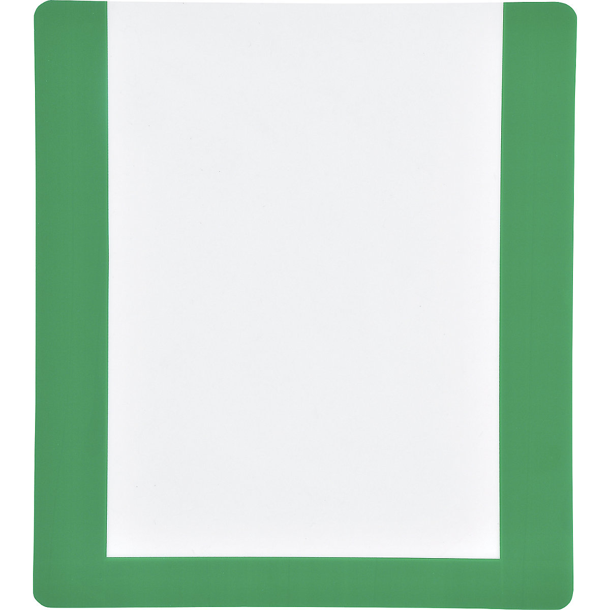Bolsa de marcação de pavimento, com tiras autocolantes, embalagem de 10 unid., A4, caixilho verde-20