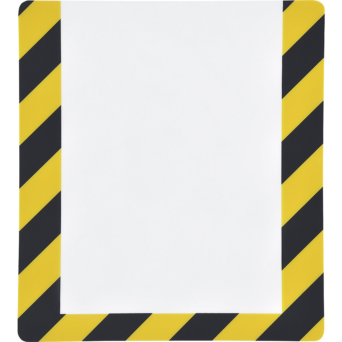 Bolsa de marcação de pavimento, com tiras autocolantes, embalagem de 10 unid., A4, caixilho amarelo/preto-12