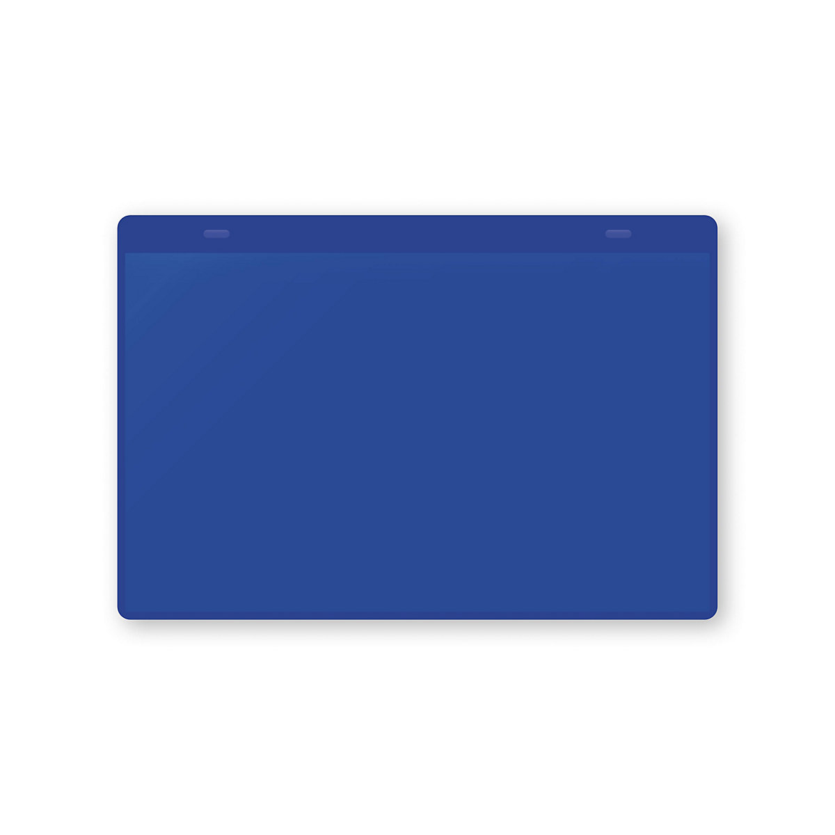 Bolsas porta-documentos, autocolantes, A5 horizontal, embalagem de 50 unid., azul-5