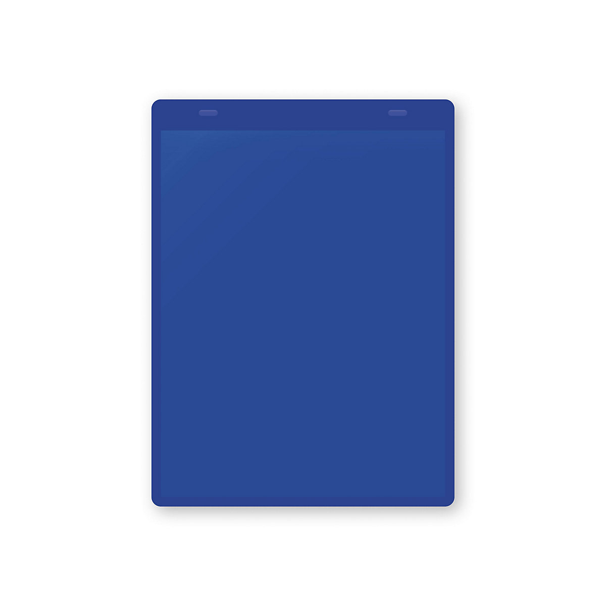 Bolsas porta-documentos, autocolantes, A5 vertical, embalagem de 10 unid., azul-5