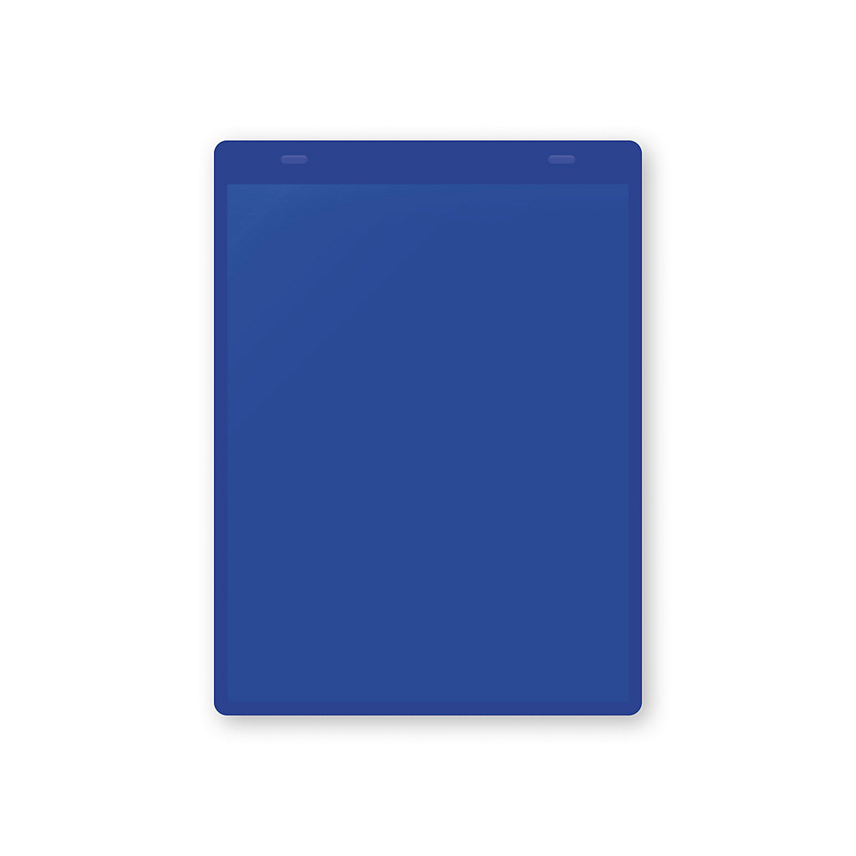 Bolsas porta-documentos, magnéticas, A5 vertical, embalagem de 50 unid., azul-3
