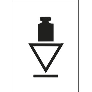 Sinalização para armazéns e embalagens, embalagem de 10 unid.