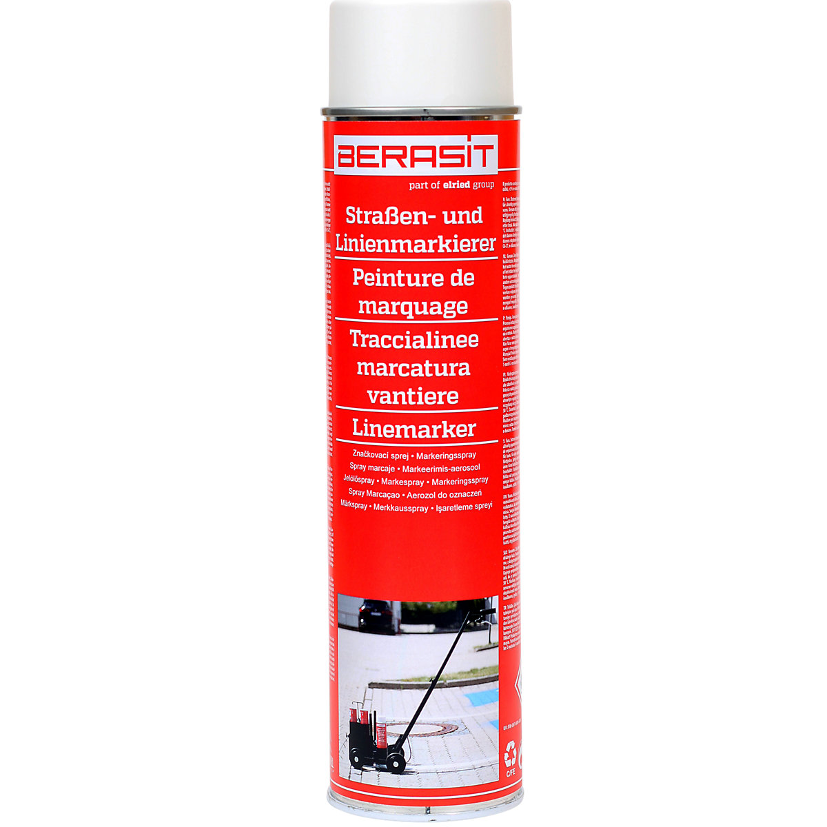 Spray de marcação, capacidade 600 ml