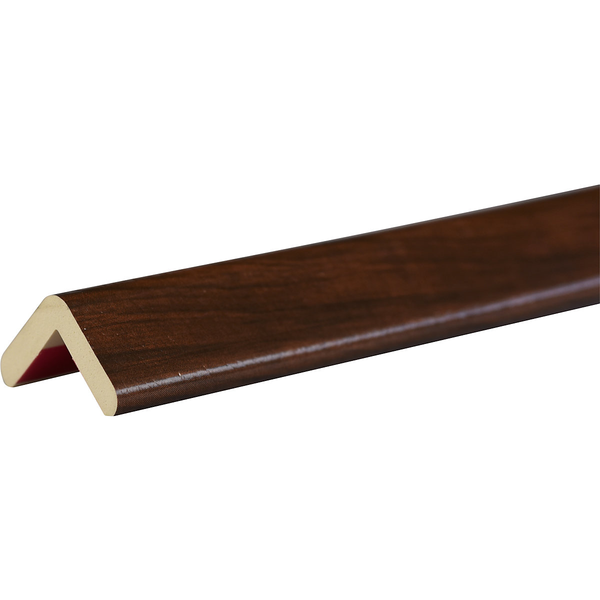 Proteção de cantos Knuffi® – SHG, tipo H, unidade de 1 m, imitação de madeira de cerejeira-10