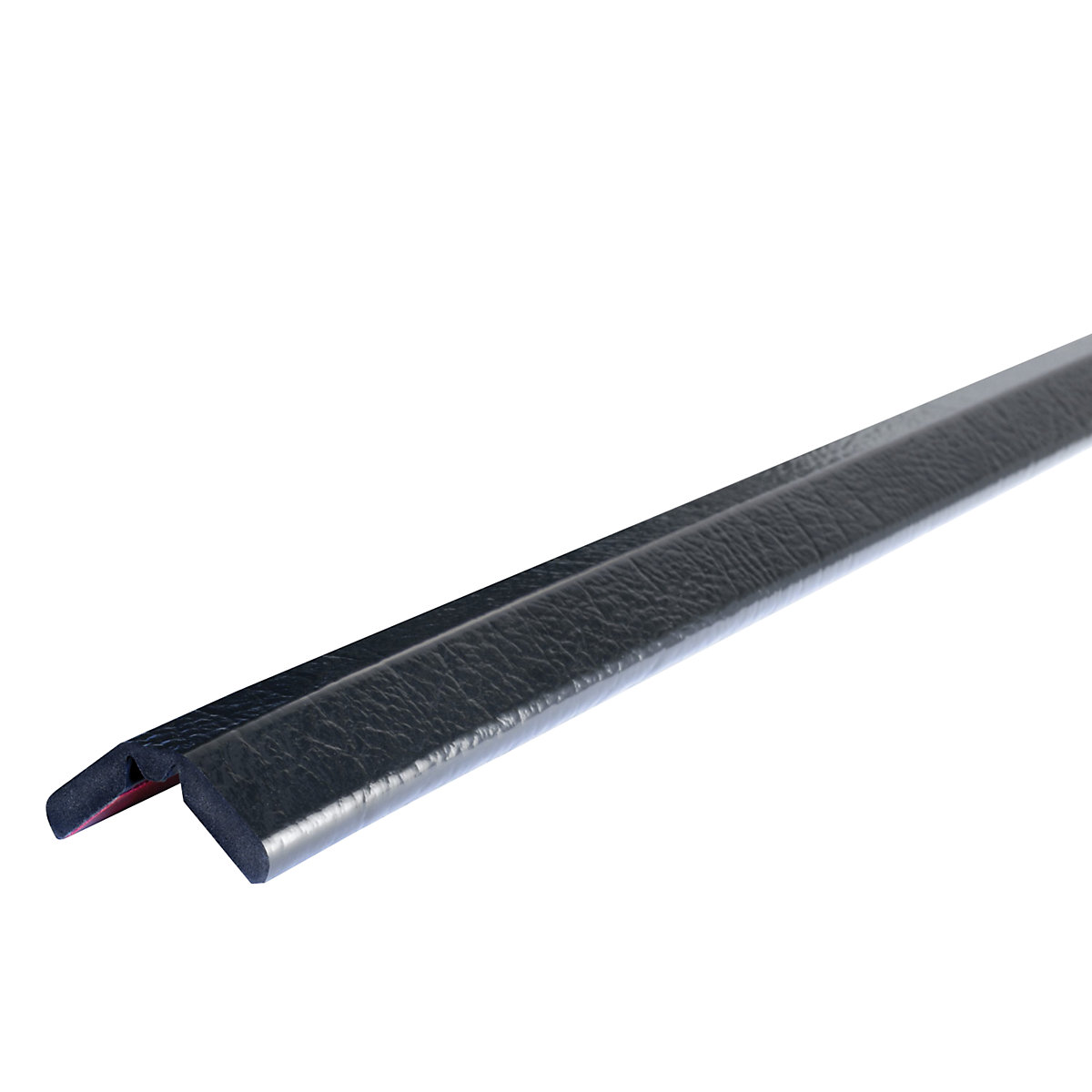 SHG – Proteção de cantos Knuffi®, tipo W, 1 rolo de 5 m, preto