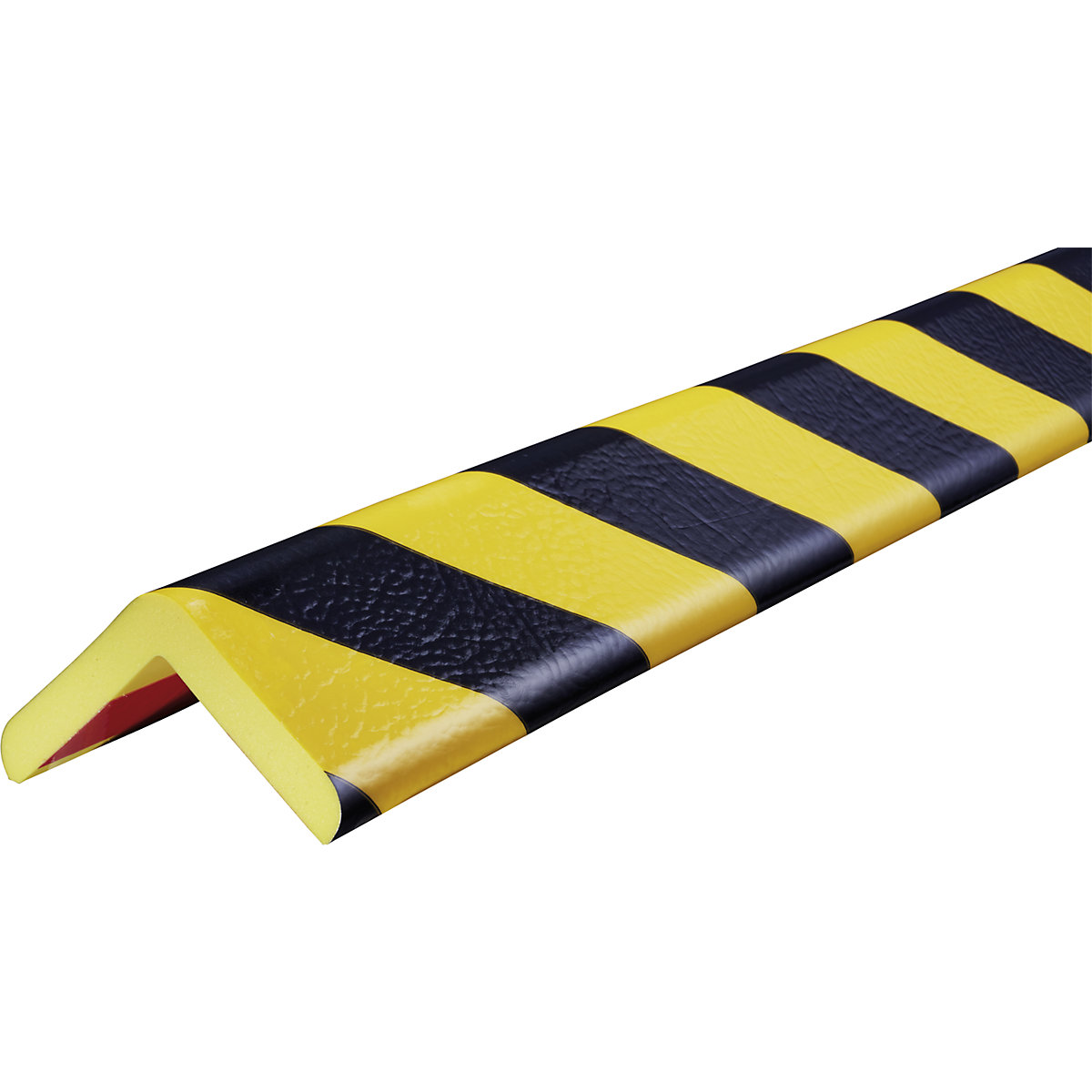 Proteção de cantos Knuffi® – SHG, tipo H+, unidade de 1 m, preto/amarelo-10
