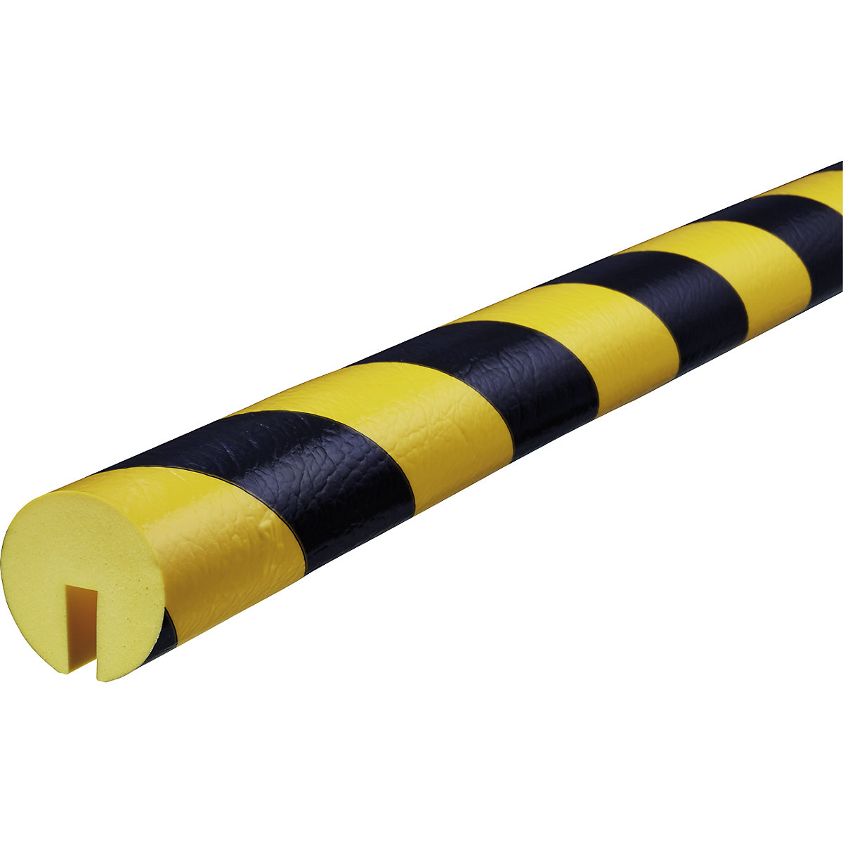 Proteção de rebordos Knuffi® – SHG, tipo B, 1 rolo de 50 m, preto/amarelo-21