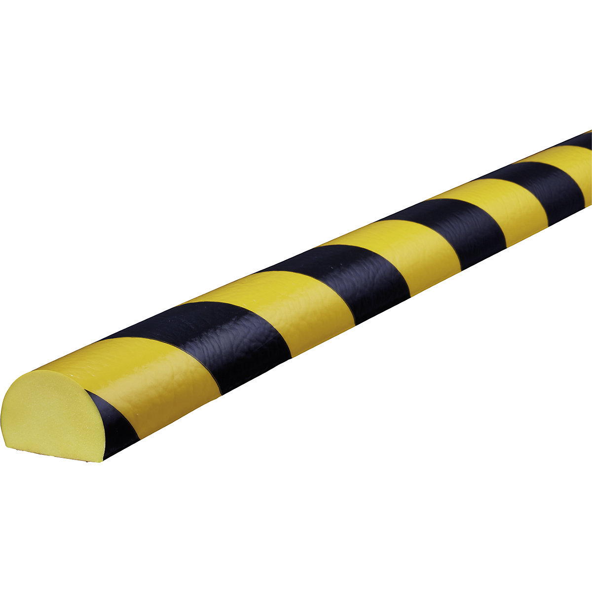 Proteção de superfícies Knuffi® – SHG, tipo C, unidade de 1 m, preto/amarelo-24