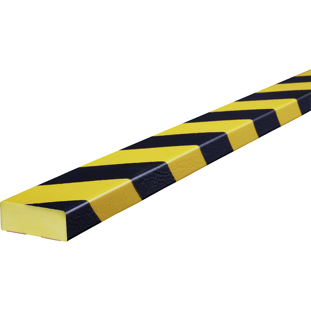 Proteção de superfícies Knuffi® – SHG, tipo D, 1 rolo de 5 m, preto/amarelo-18