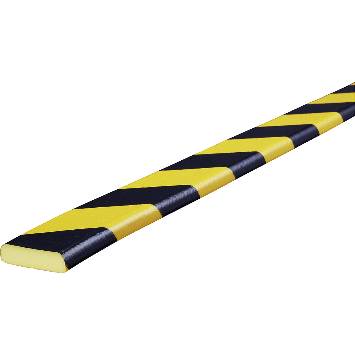 Proteção de superfícies Knuffi® – SHG, tipo F, 1 rolo de 5 m, preto/amarelo-26