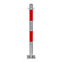 galvanizado a fogo/vermelho refletor, 2 olhais