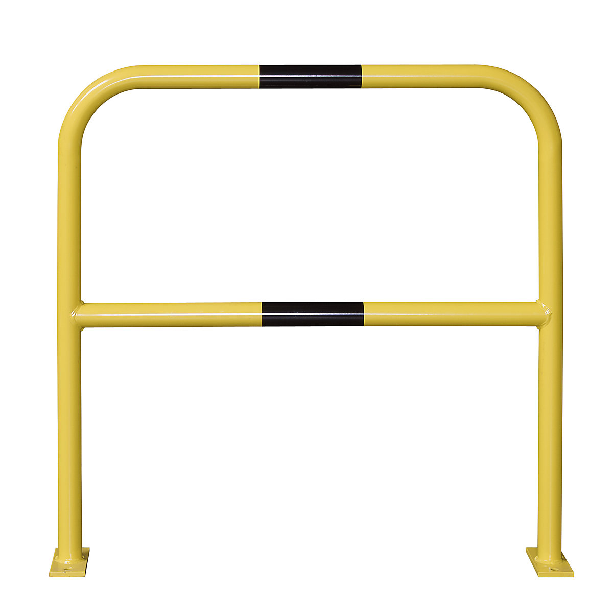 Arco de proteção contra colisão, tubo redondo 48/2 mm, para fixar com buchas, largura 1000 mm, galvanizado/pintado-4