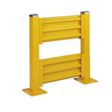 Parede de proteção contra colisão, altura 1090 mm