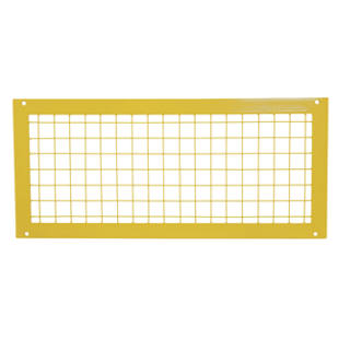 Proteção contra passagem da mão para gradeamentos de segurança