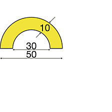 Proteção de tubos Knuffi&reg; em vermelho/branco