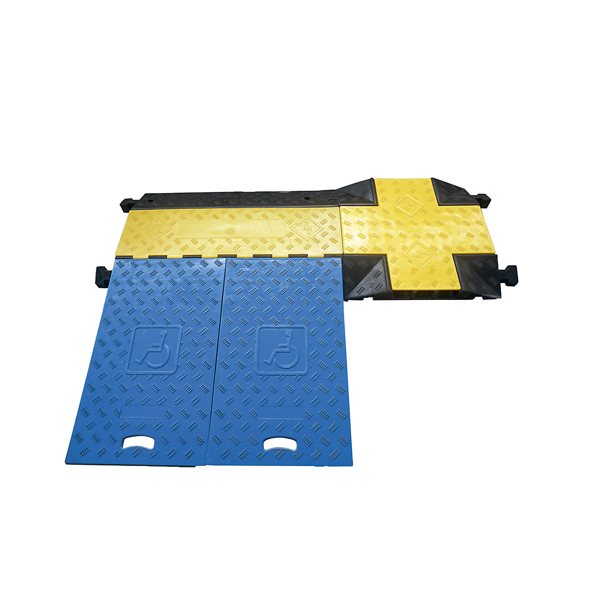 Juego de rampas de silla de ruedas para canaleta para cables (Imagen del producto 3)-2