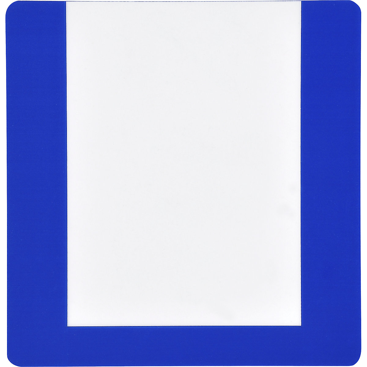 Bolsa para marcaje de suelos, con tiras adhesivas, UE 10 unid., DIN A5, marco azul