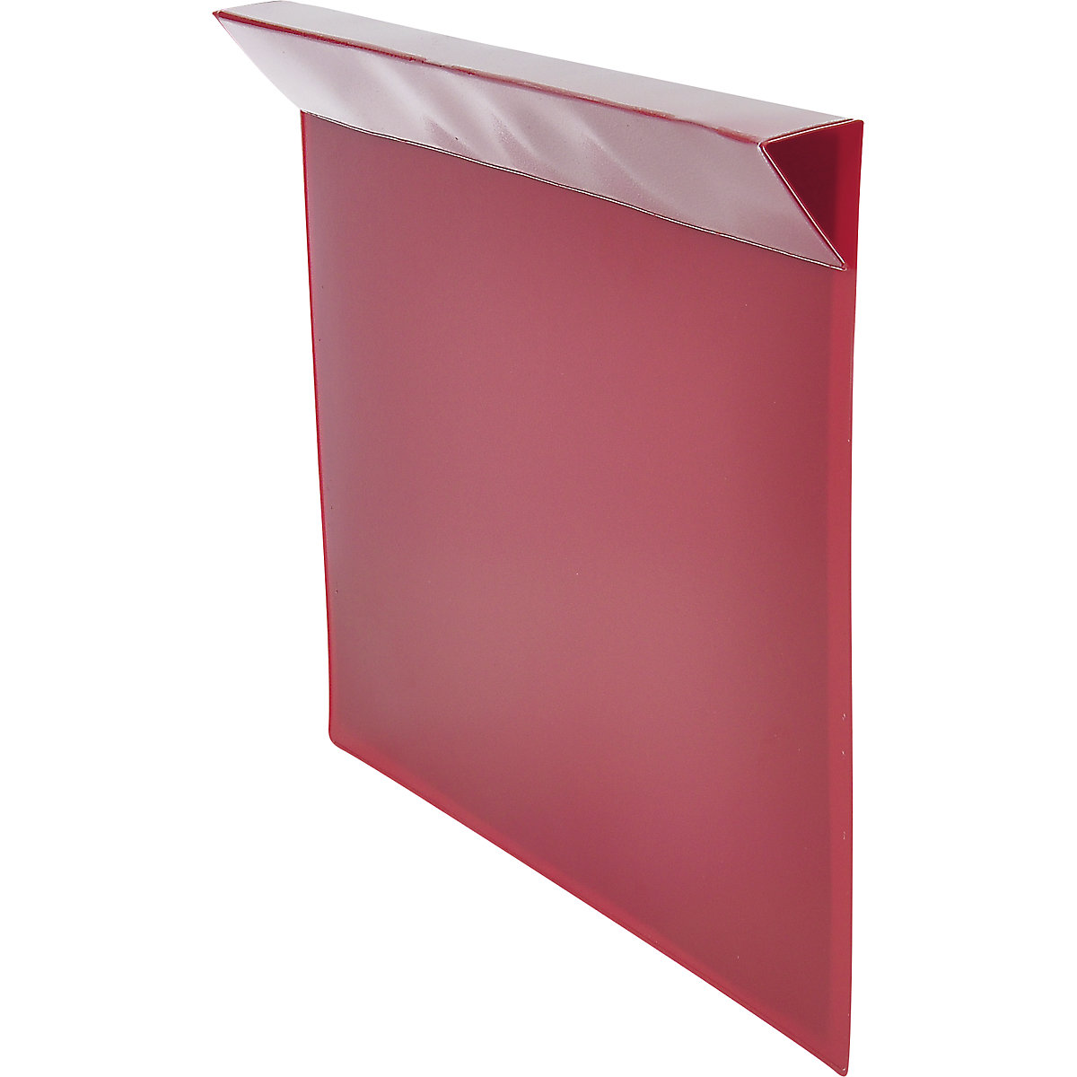 Bolsas rotulables, UE 100 unid., para bastidores superponibles de madera, formato de papel DIN A4, rojo-4