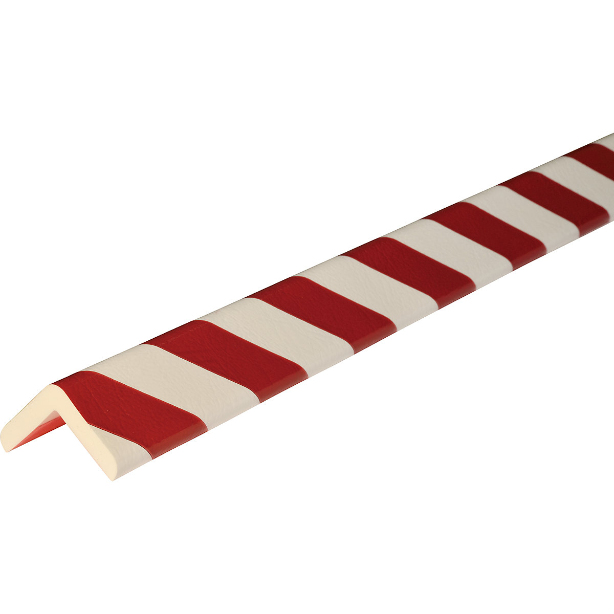Protección de esquinas Knuffi® – SHG, tipo H+, pieza de 1 m, en rojo y blanco-12