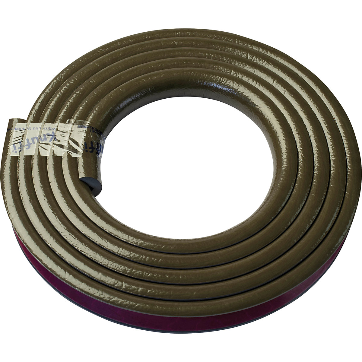 Protección de esquinas Knuffi® – SHG, tipo A, 1 rollo de 5 m, decoración de madera en color caqui-20