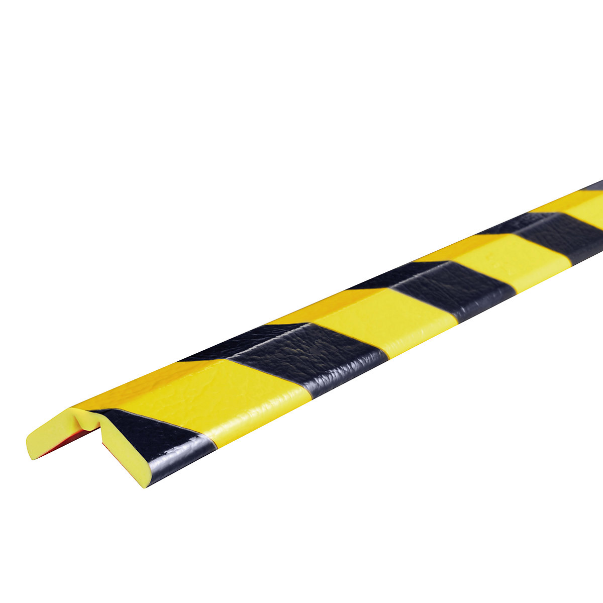 Protección de esquinas Knuffi® – SHG, tipo W, pieza de 1 m, negro y amarillo-11
