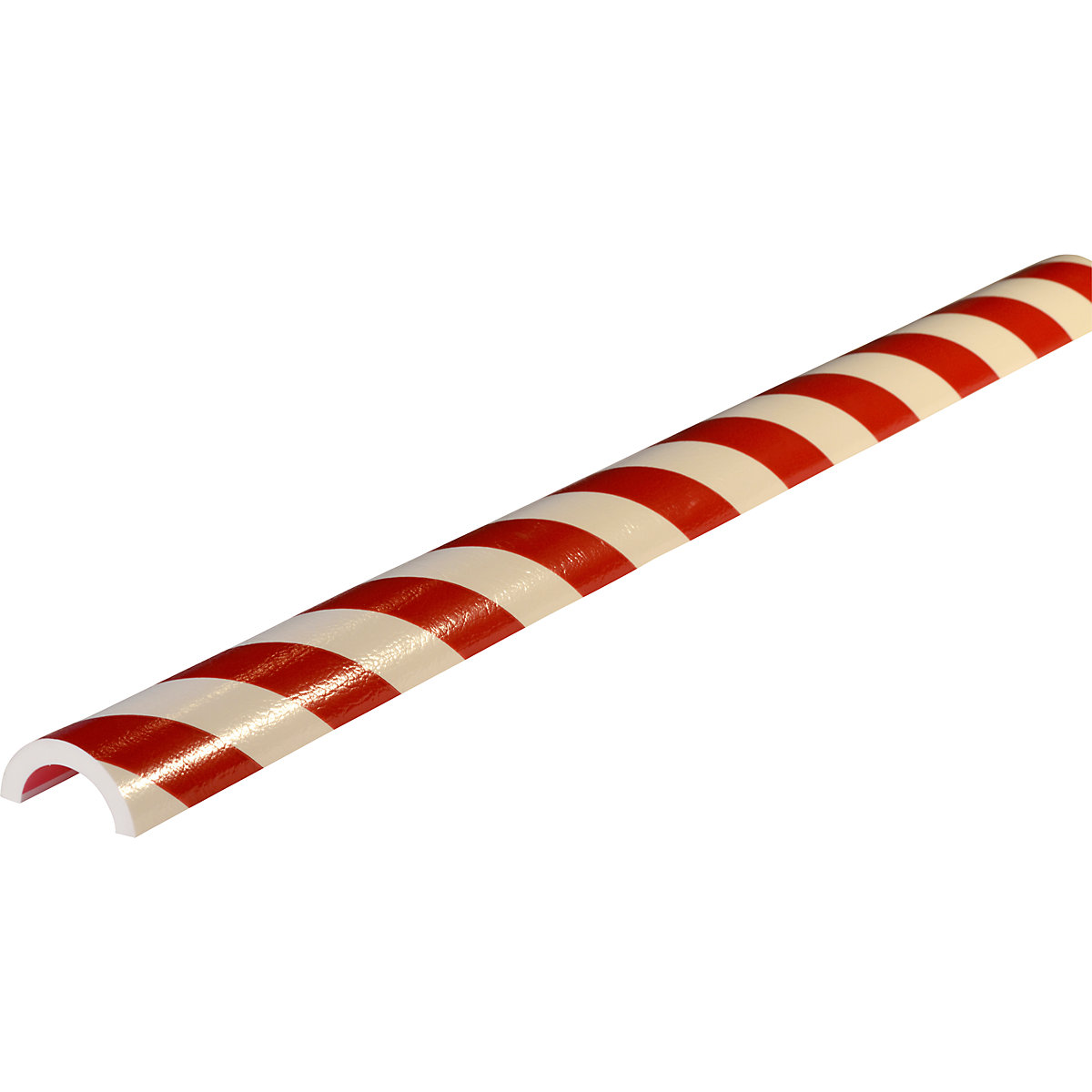 Protección de tubos Knuffi® – SHG, tipo R50, pieza de 1 m, en rojo y blanco-10