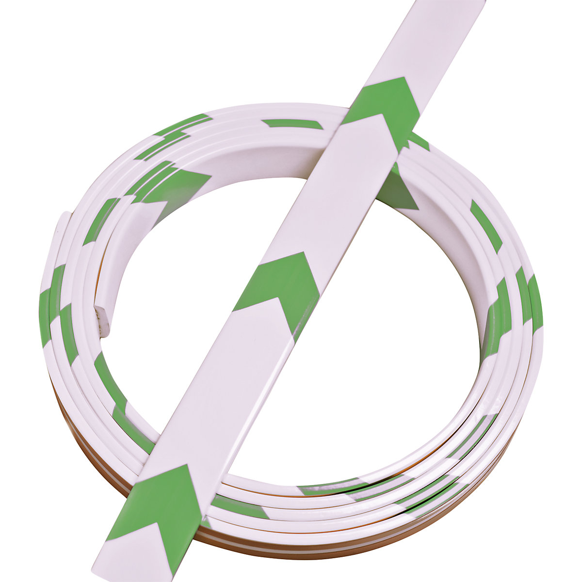 Sistema de señalización Knuffi® ONEWAY – SHG, 1 rollo de 5 m, verde y blanco-4