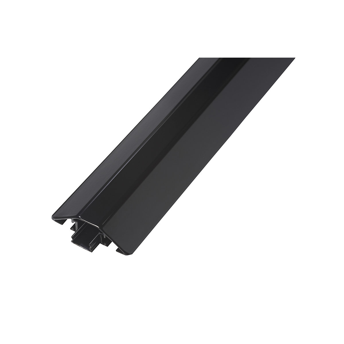 Perfilería De Aluminio - Venta Profesional - Tira T Color Negro