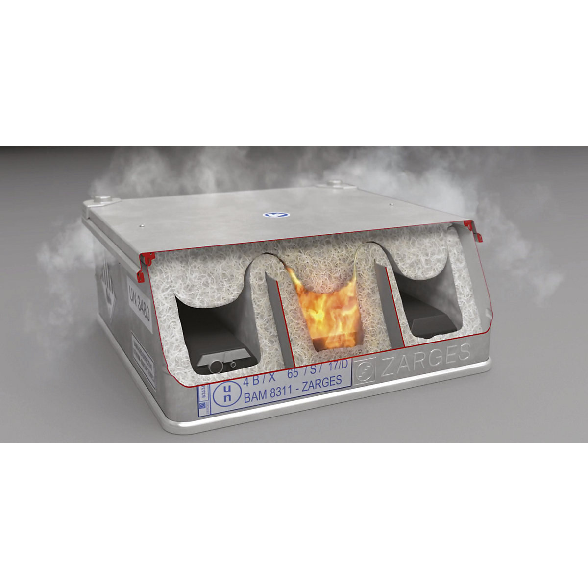 Varnostni zaboj AKKU SAFE – ZARGES (Slika izdelka 4)-3
