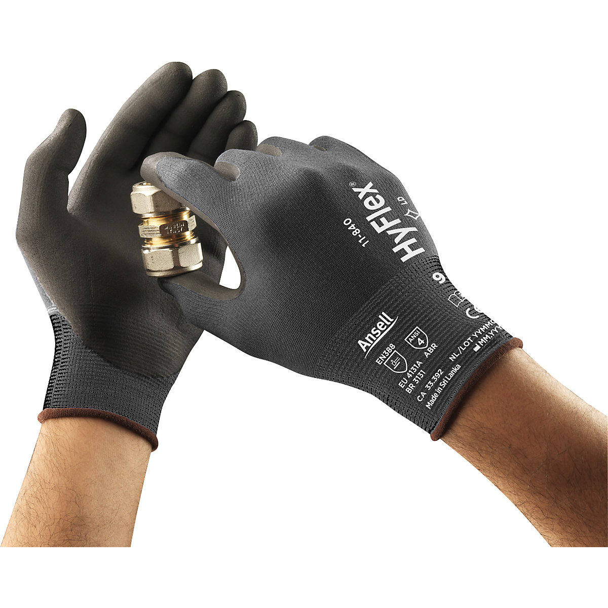 Delovne rokavice HyFlex® 11-840 – Ansell (Slika izdelka 11)-10