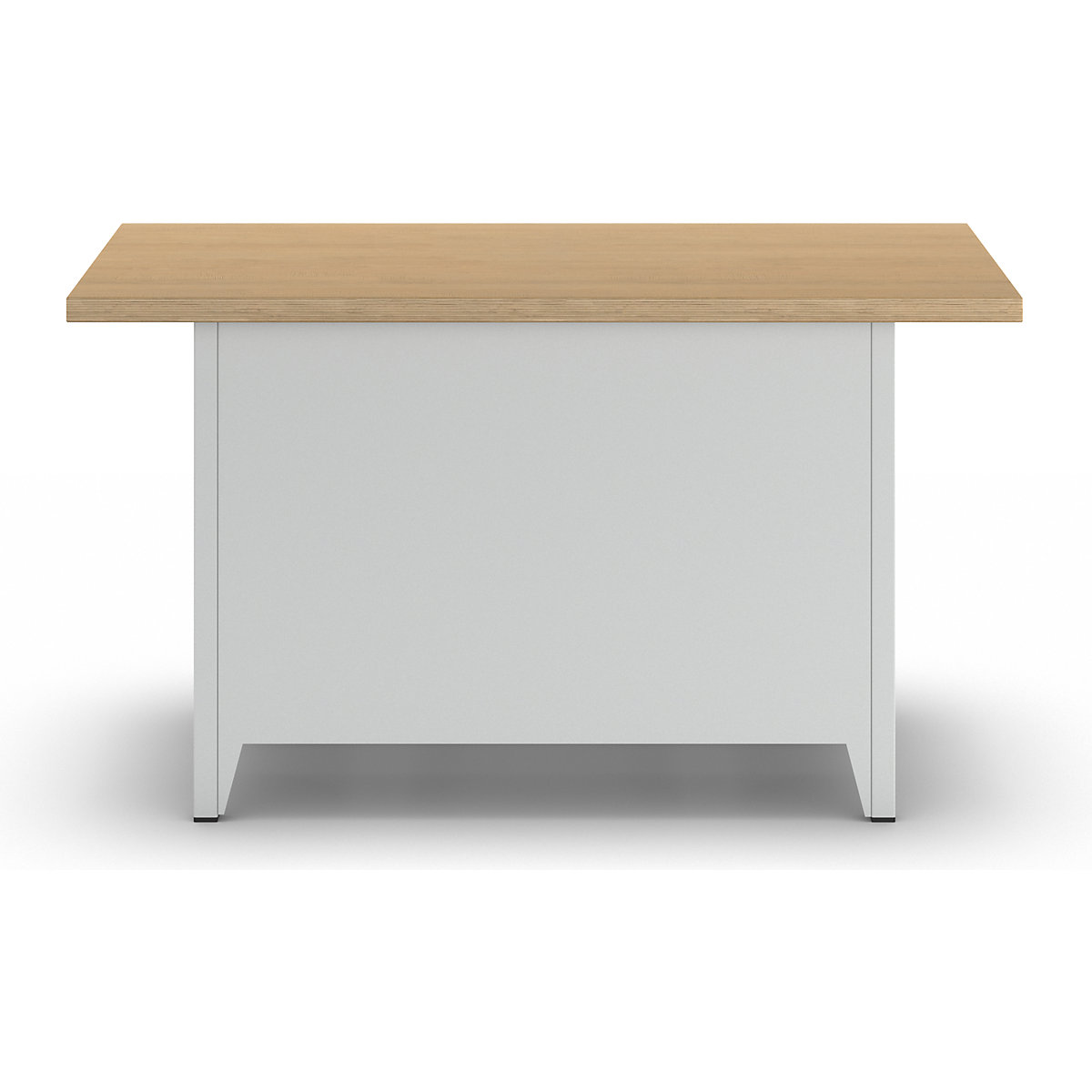 Delovna miza širine 1500 mm, izvedba z ogrodjem – LISTA (Slika izdelka 12)-11