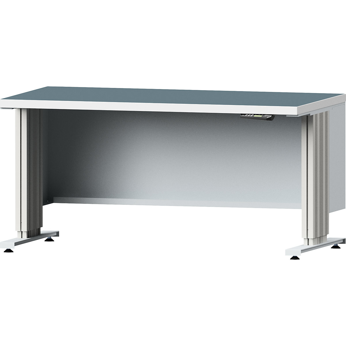 Delovna miza z električno nastavitvijo višine – ANKE, globina plošče 800 mm, plošča z univerzalno oblogo, širina 1500 mm-14