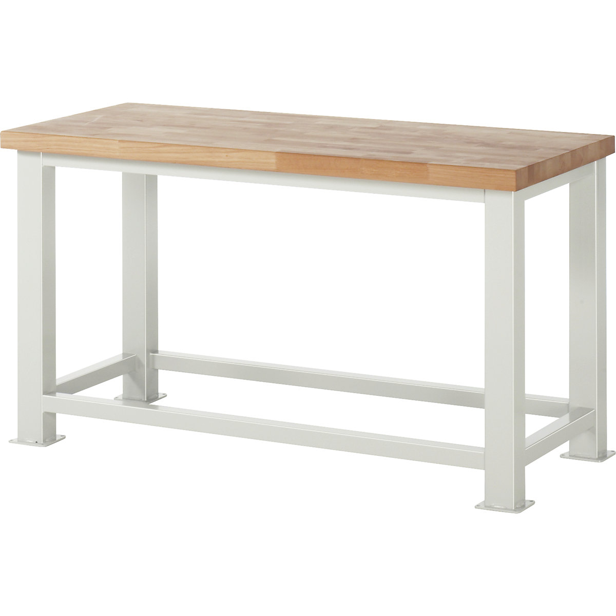 Delovna miza za velike obremenitve – RAU, debelina plošče 50 mm, ŠxG 1500 x 700 mm-3