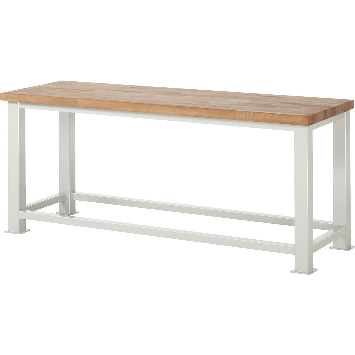 Delovna miza za velike obremenitve – RAU, debelina plošče 50 mm, ŠxG 2000 x 700 mm-10